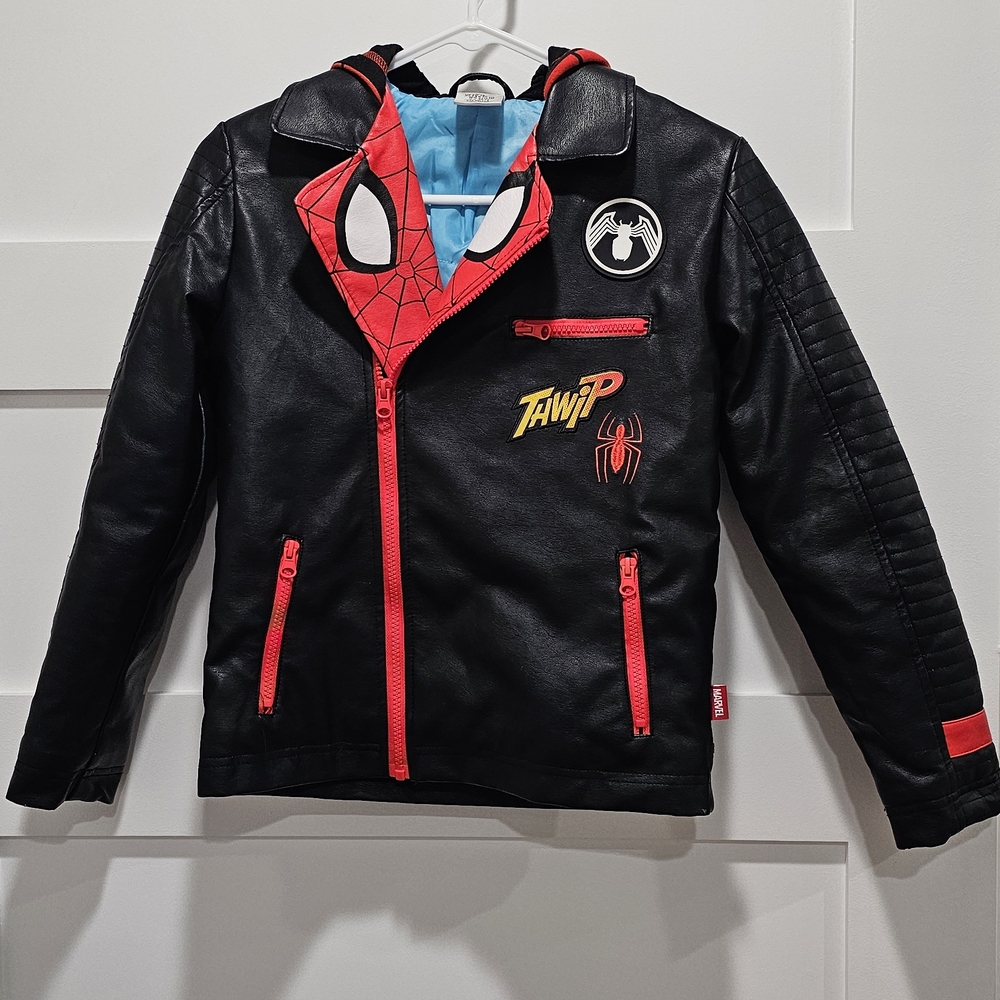 Disney Red and Black Spider-Man Jacket